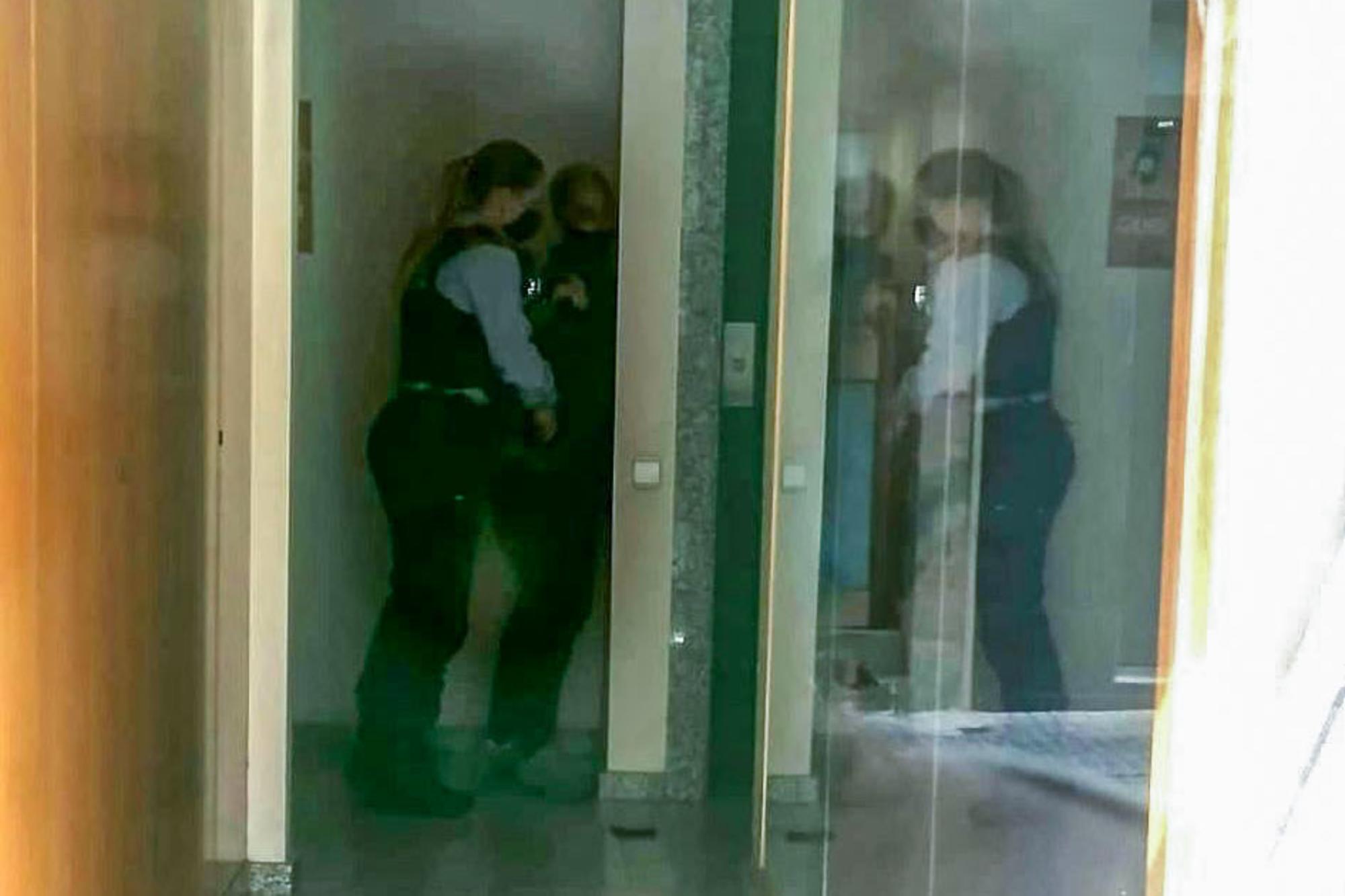 Detención de Mireia Comas